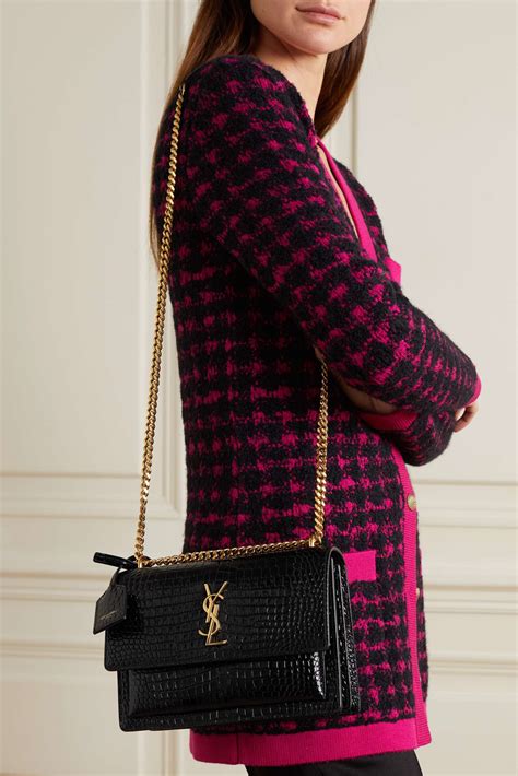 ysl sunset bag size